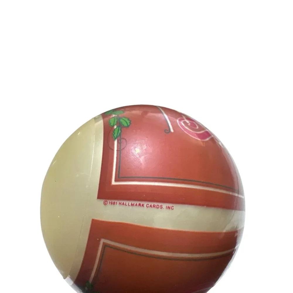 Vintage Hallmark Christmas Keepsake Ornament Grandfather 1981 Ball Bulb